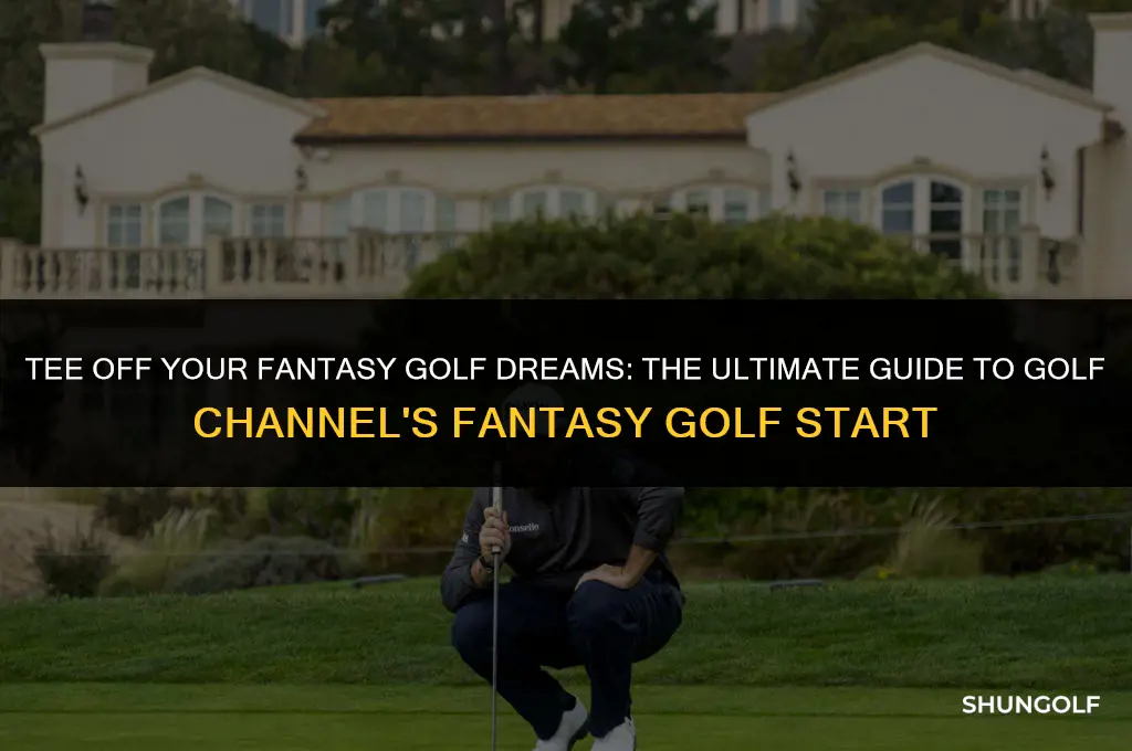 when does golf channel fantasy golf start
