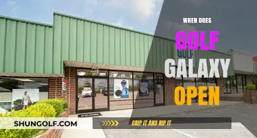 When Does Golf Galaxy Open? Store Hours Guide