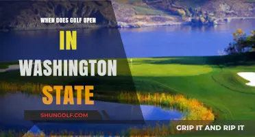 Washington State Golf Courses: Opening Dates and Seasonal Insights