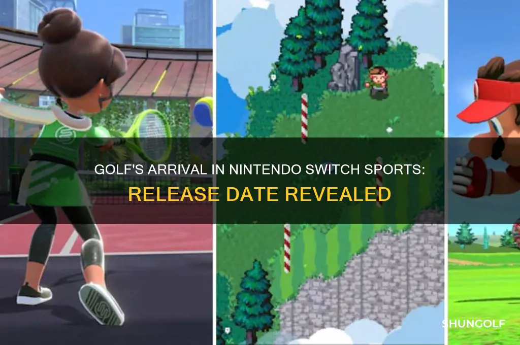 when does golf release on switch sports