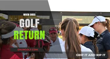 Golf's Return: When to Expect the Sport Back