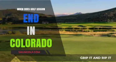 Colorado Golf Season End: When to Wrap Up Your Game