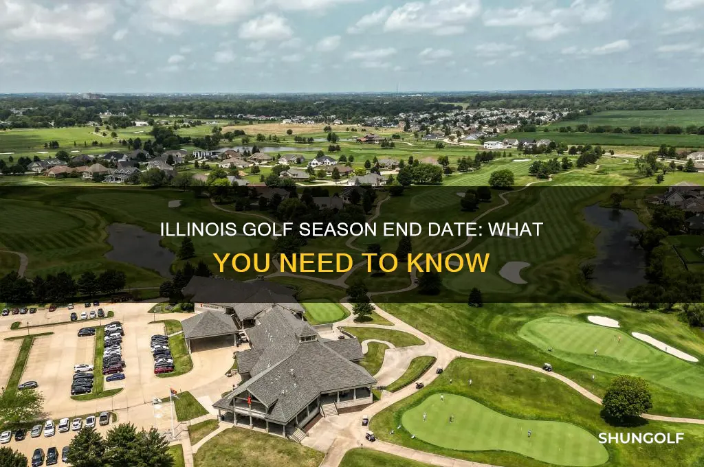 when does golf season end in illinois