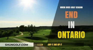 When Does Golf Season End in Ontario: A Complete Guide