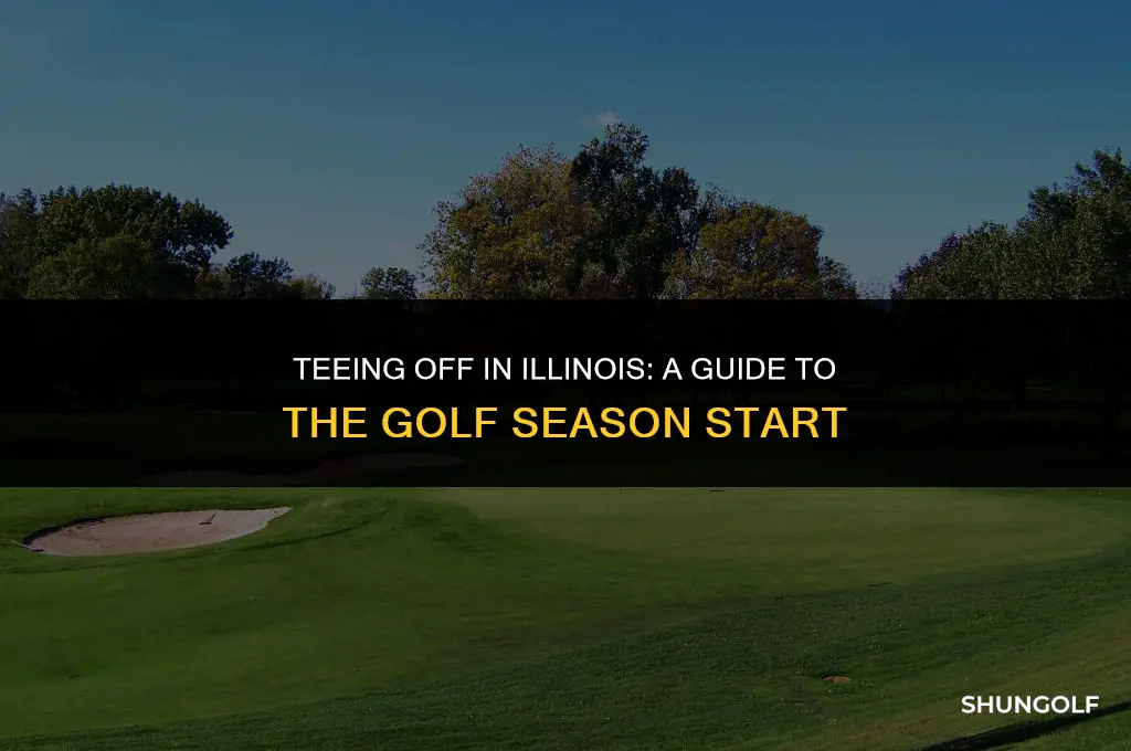 when does golf season start in illinois