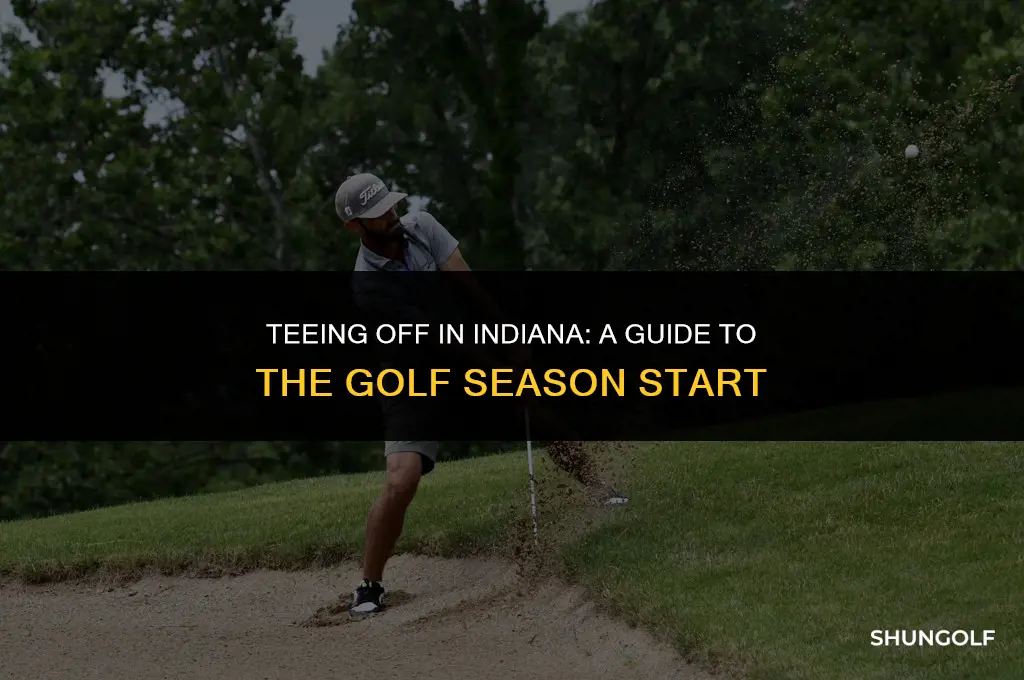 when does golf season start in indiana