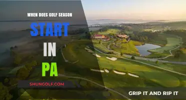 Teeing Off in PA: When Does Golf Season Begin?