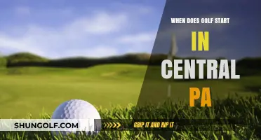 Teeing Off in Central PA: Your Guide to Golf Season Start