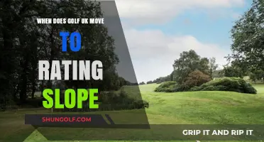 When Does Golf UK Transition to Rating Slope System?