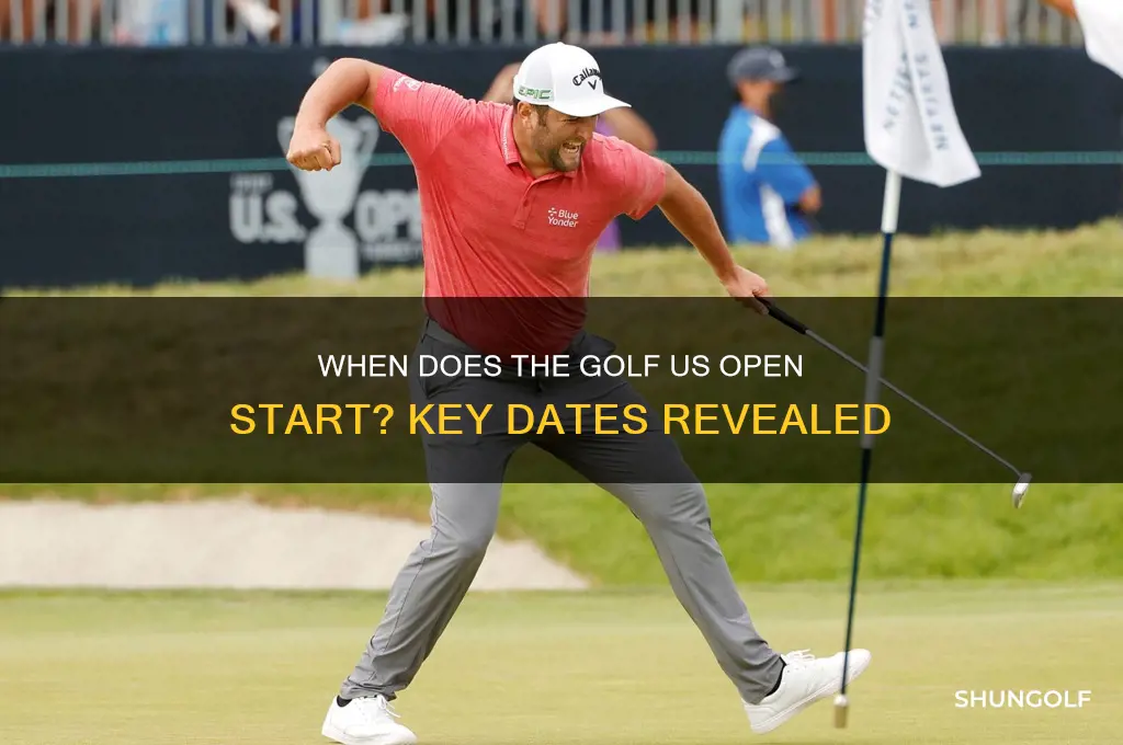 when does golf us open start