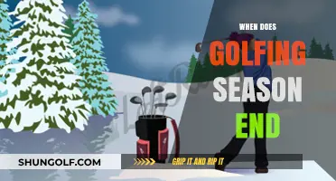 Golfing Season: When Does It Wrap Up?