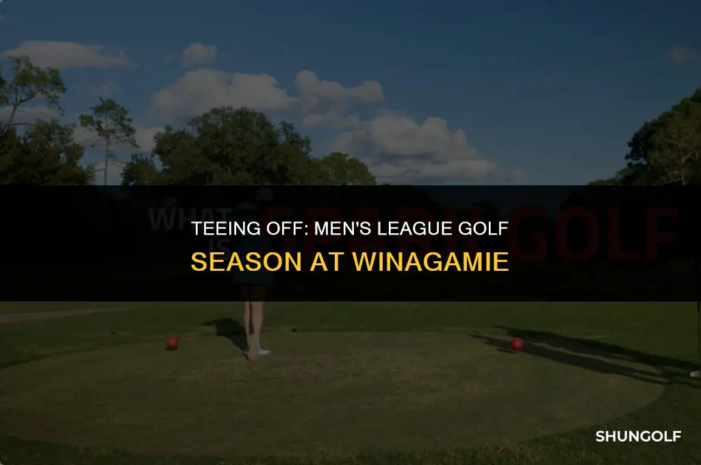 when does league golf season start for men at winagamie