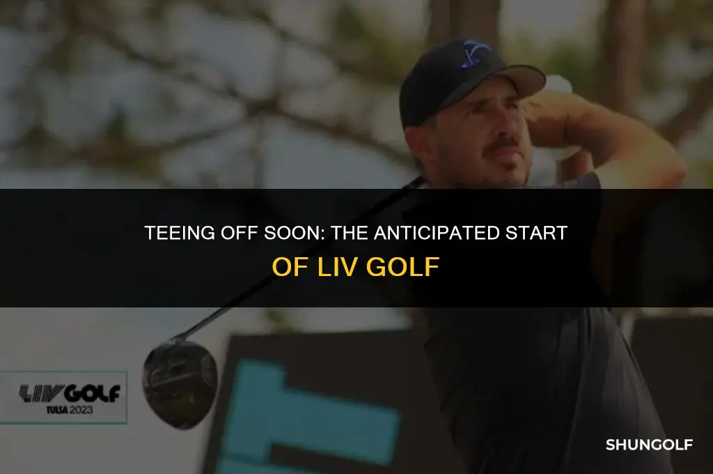 when does liv golf start