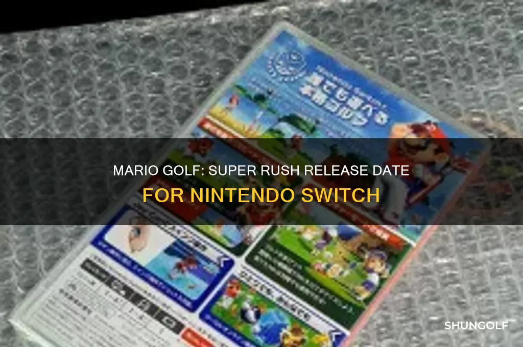when does mario golf come out for nintendo switch