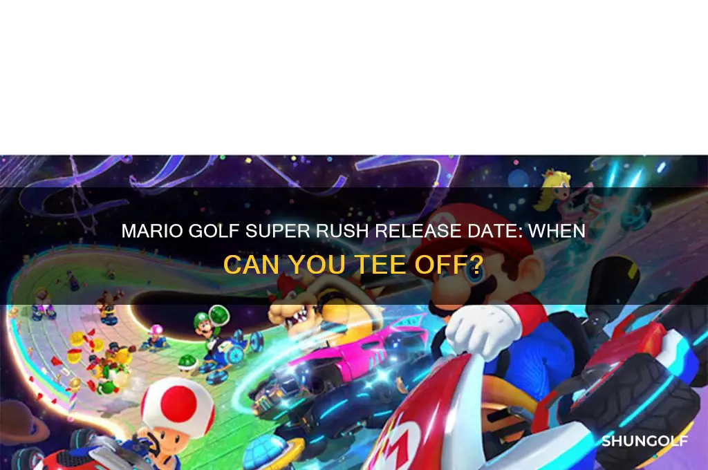 when does mario golf super rush come out