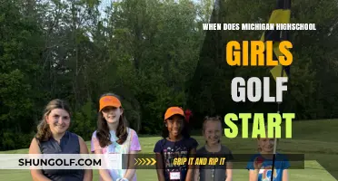 Teeing Off Soon: Michigan High School Girls Golf Season Start