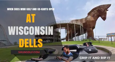 Wisconsin Dells Mini Golf & Go-Karts Opening Hours Guide