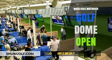 Mistwood Golf Dome Opening Hours: Everything You Need to Know