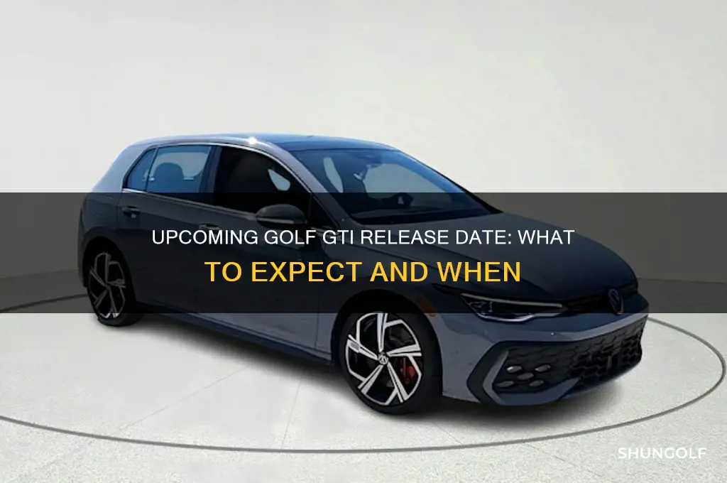 when does new golf gti come out