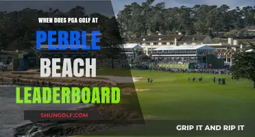 PGA Golf at Pebble Beach: Leaderboard Updates and Key Moments