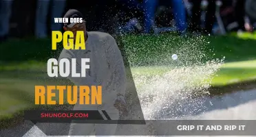 Golf Fans: Mark Your Calendars for the PGA's Return!