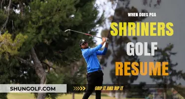 Shriners Golf: PGA Tour Resumption Date and What to Expect