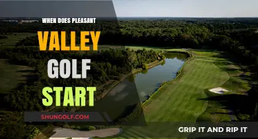 Teeing Off at Pleasant Valley: Golf Season Commences Soon!