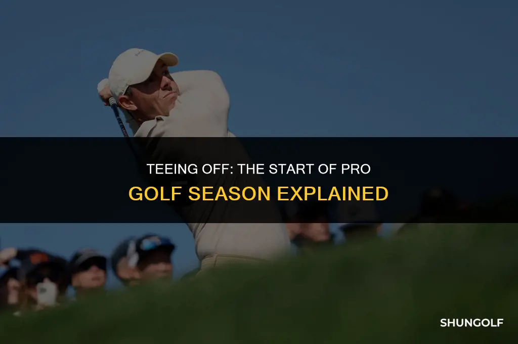 when does pro golf season start