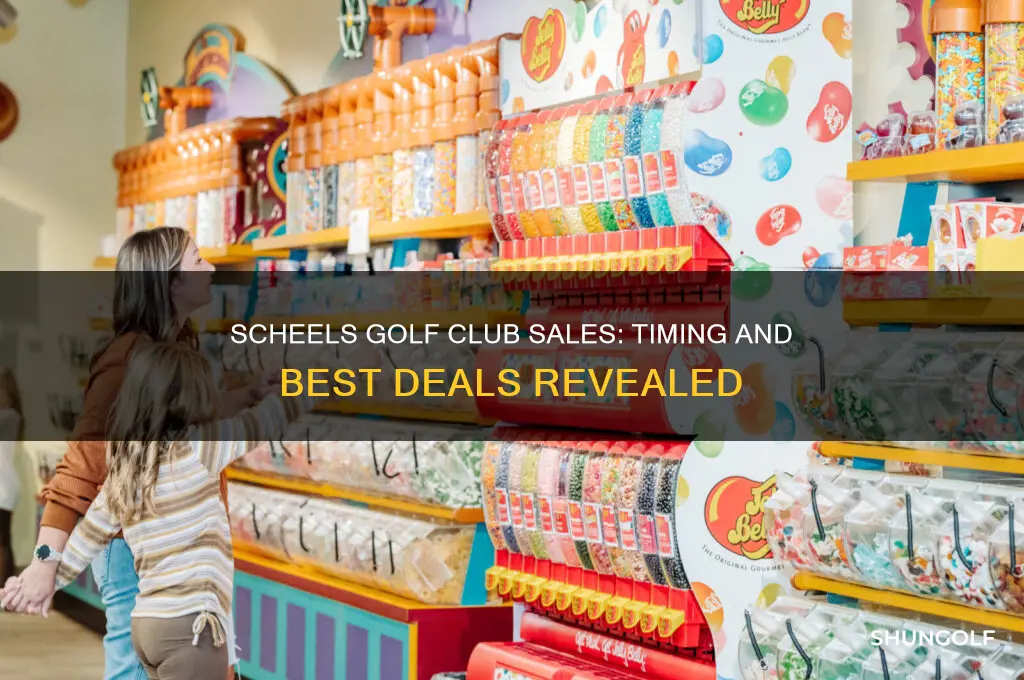when does scheels have sales on golf clubs