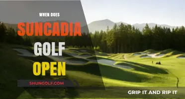 Suncadia Golf Course Opening Dates: Plan Your Tee Time Soon