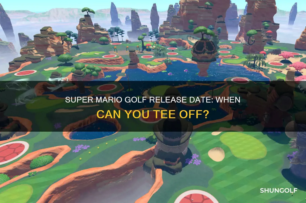 when does super mario golf come out