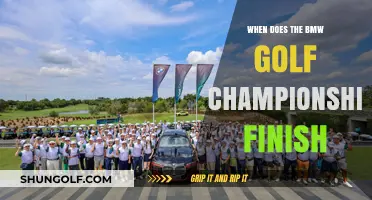 BMW Golf Championship Conclusion: Final Round Date and Time Revealed