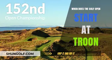 When Does The Golf Open Start at Troon?