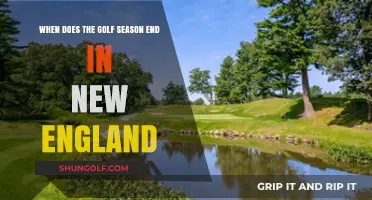 New England's Golf Season Finale: Timing and Last Tee Times