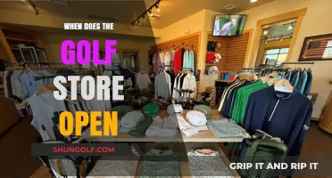 When Does the Golf Store Open? Hours and Tips