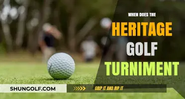 Heritage Golf Tournament: Dates and Highlights
