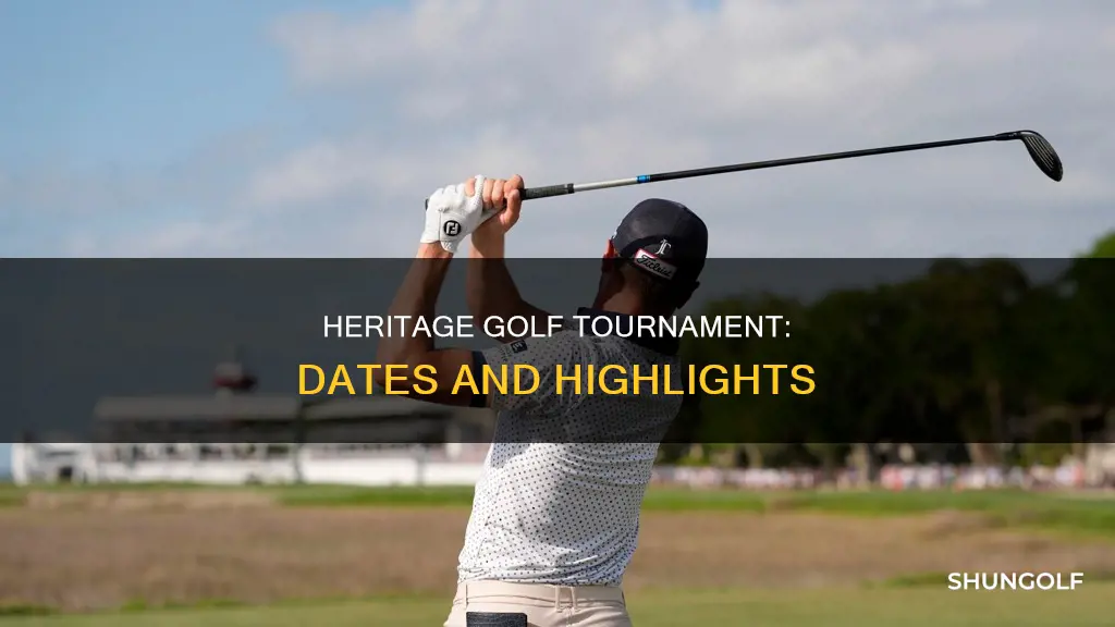 when does the heritage golf turniment