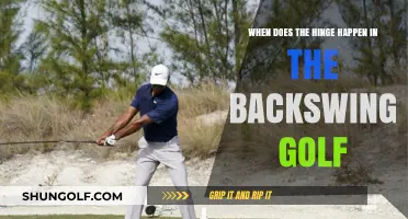 Mastering the Backswing Hinge: Timing for Optimal Golf Swing Power