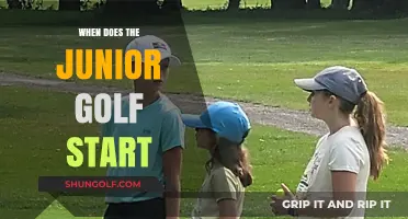 Teeing Off Young: A Guide to Junior Golf Start Times