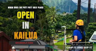 Kailua Putt Putt Golf Opening Hours: Plan Your Mini Golf Fun