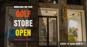 Tyler Golf Store Opening Hours: When Can You Start Shopping?