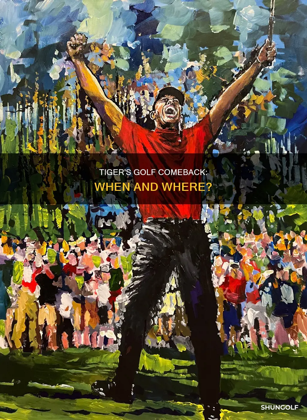 when does tiger golf again