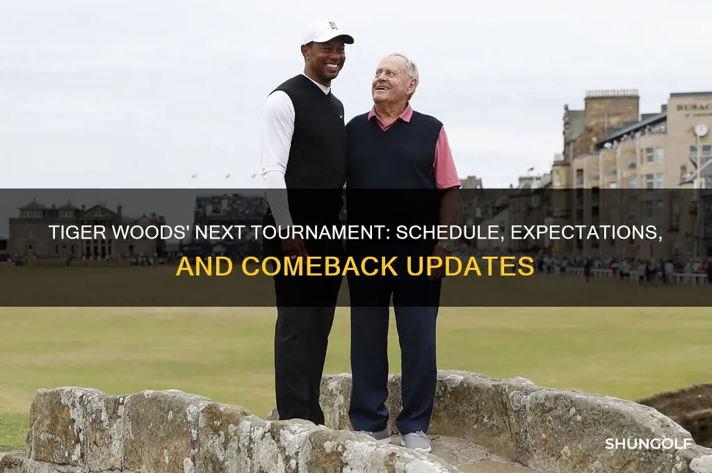 when does tiger woods play next