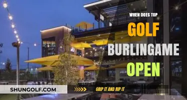 Topgolf Burlingame Opening Hours: When Can You Play?