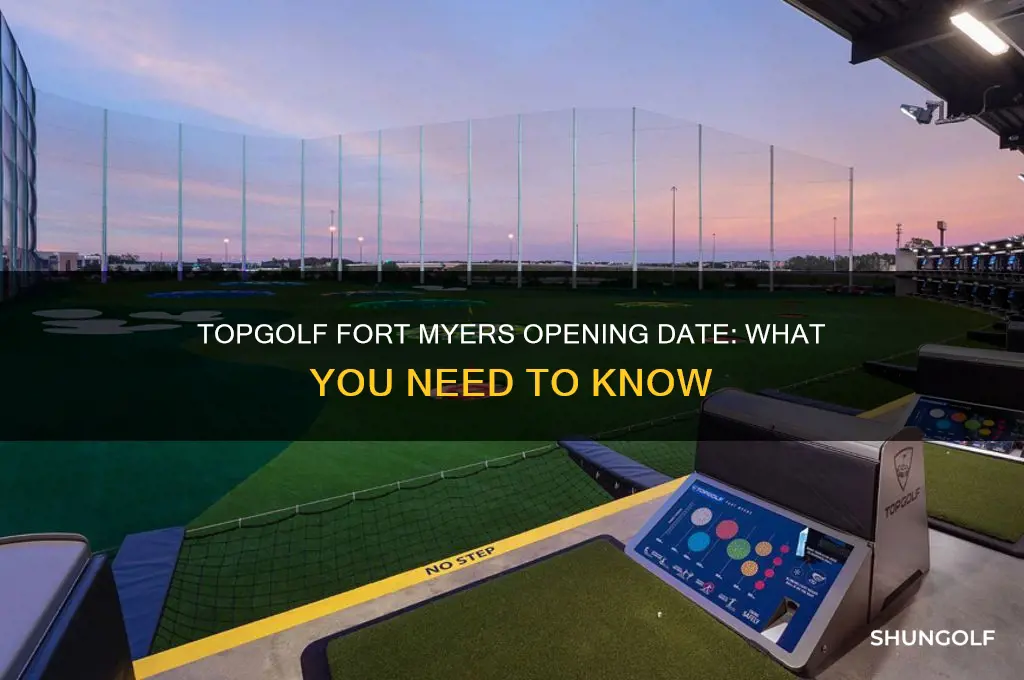 when does top golf fort myers open
