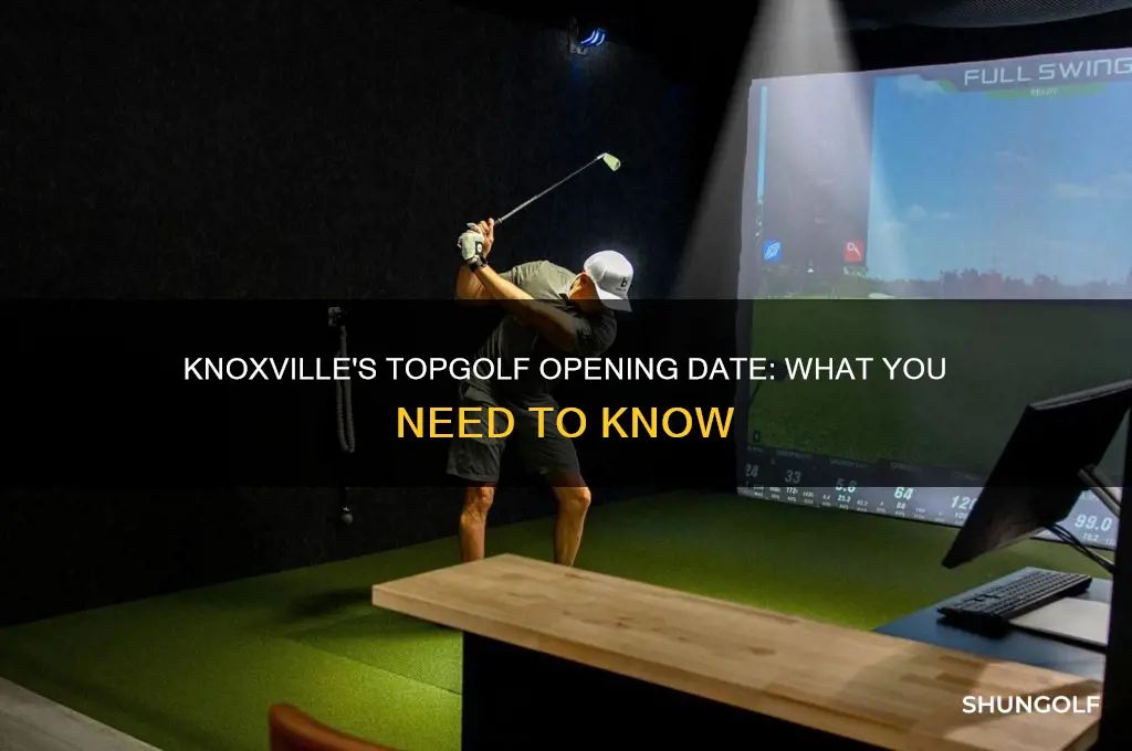 when does top golf in knoxville open
