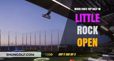 Topgolf Little Rock Opening Hours: When Can You Play?