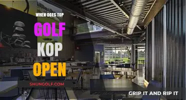 Topgolf KOP Opening Date: What to Expect and When to Visit