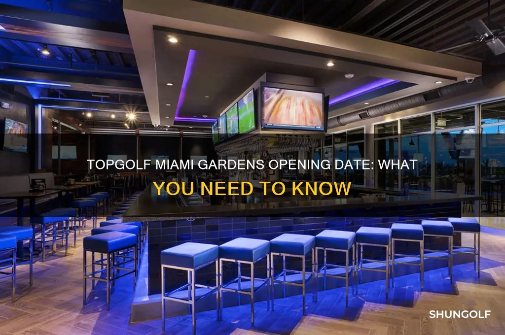 when does top golf miami gardens open