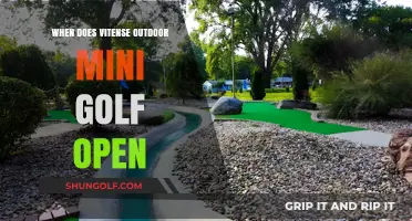 Vitense Outdoor Mini Golf Opening Hours: Plan Your Visit Today